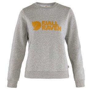 Fjallraven‎ Womens Logo Sweater Grey Melange